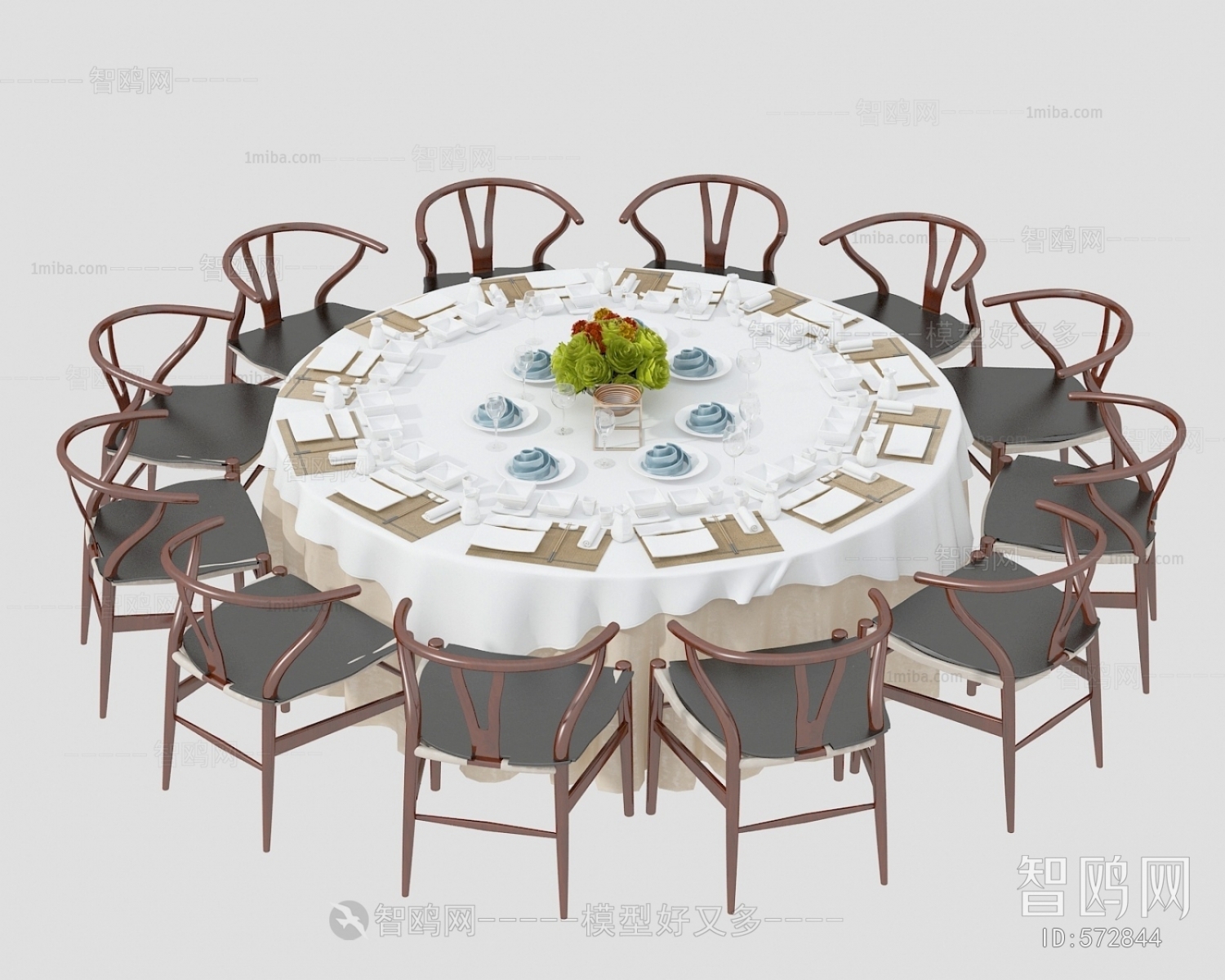 New Chinese Style Dining Table And Chairs