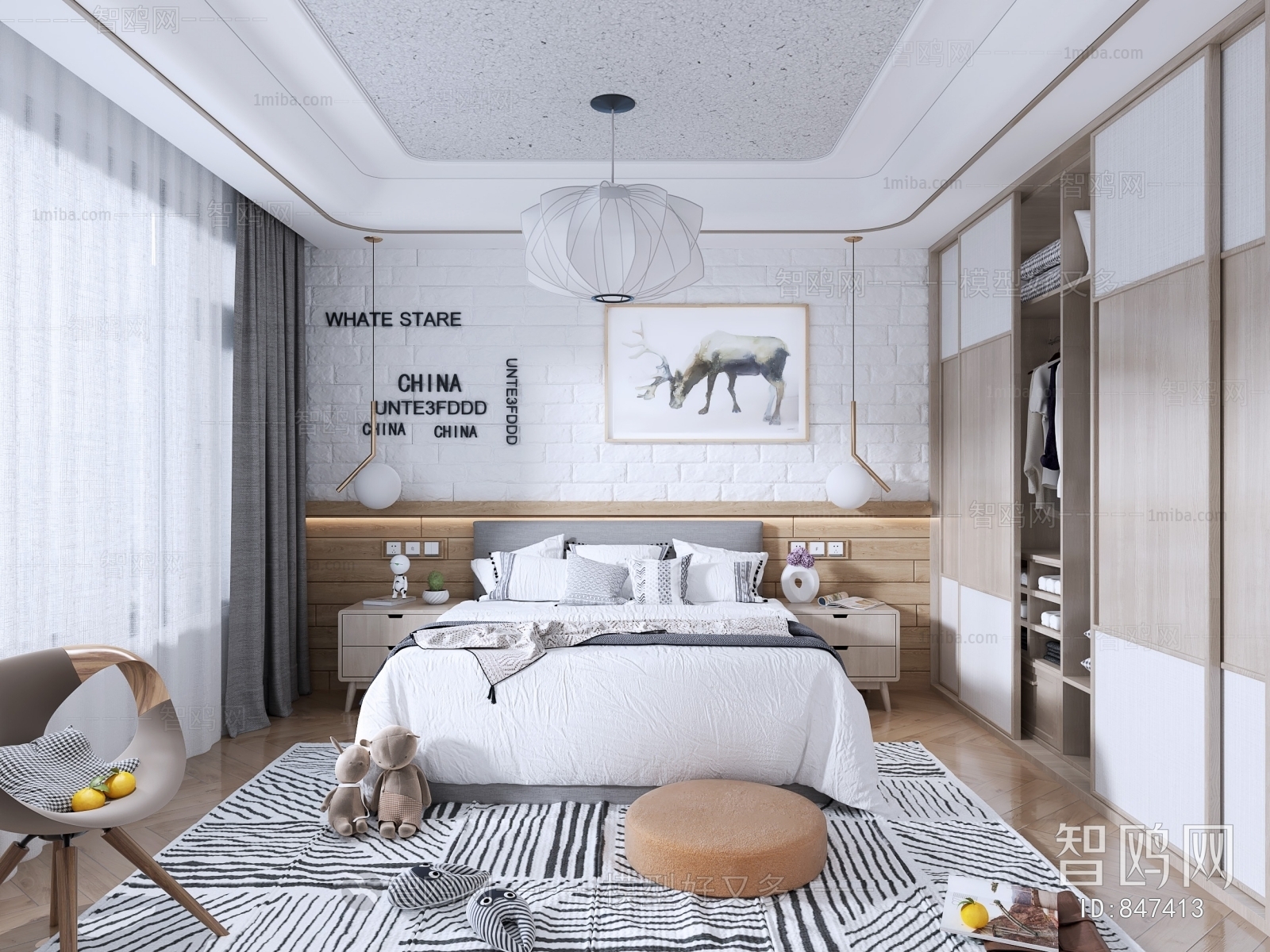 Nordic Style Bedroom