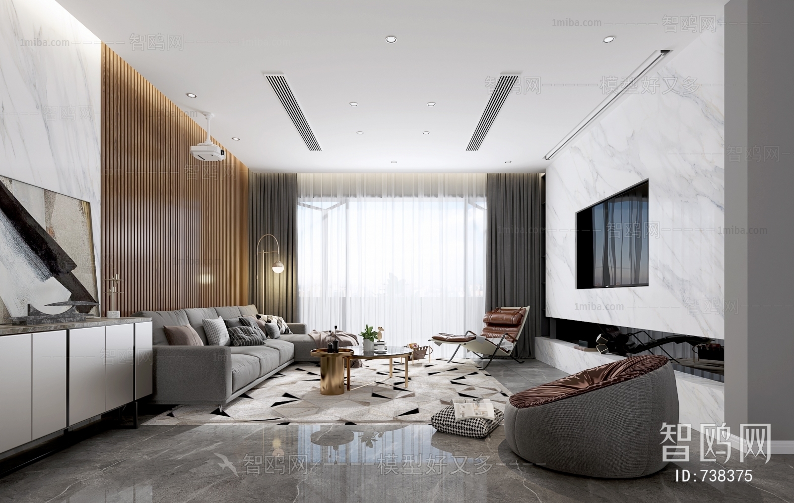 Modern A Living Room