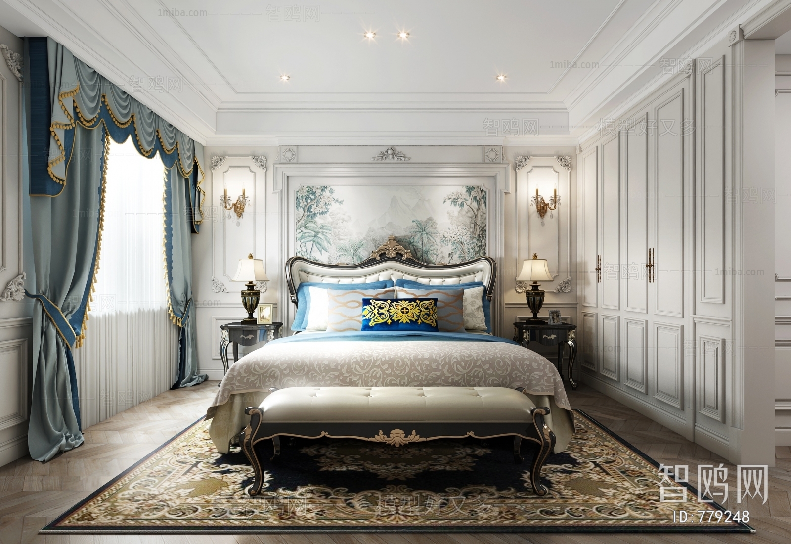 European Style Bedroom