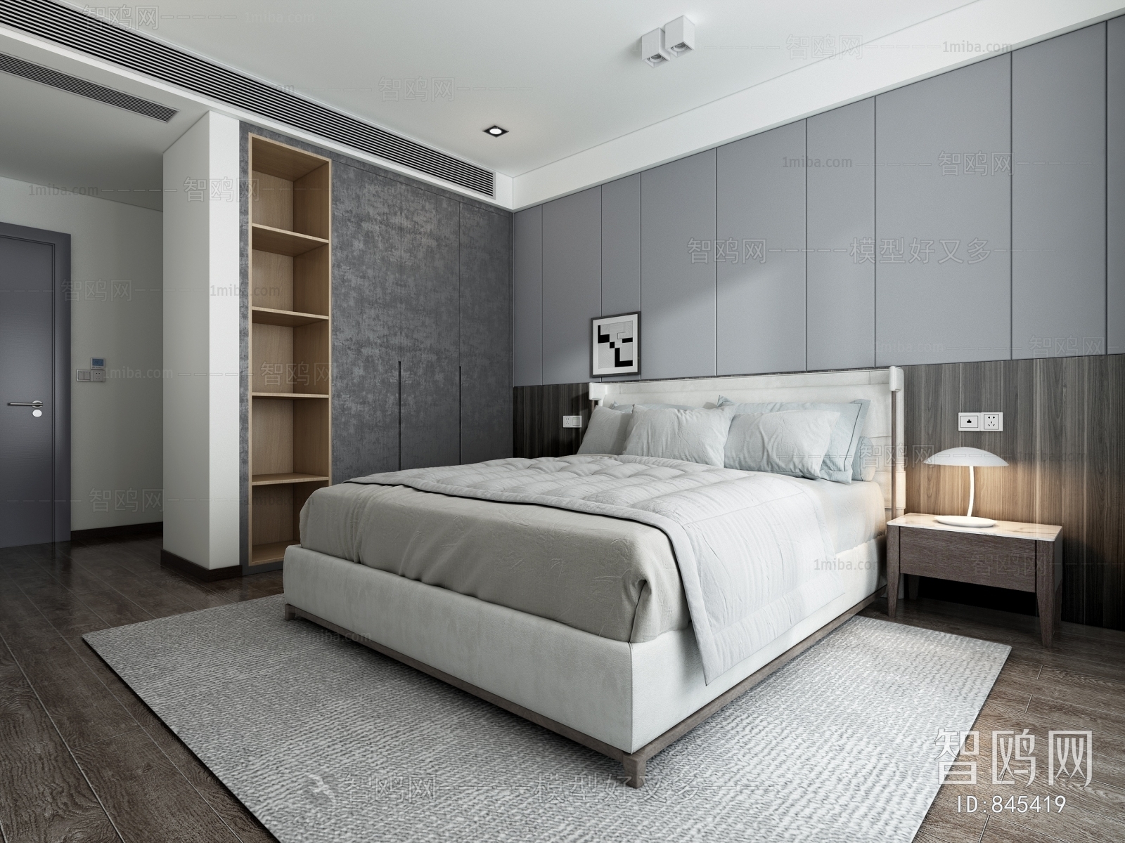 Post Modern Style Bedroom