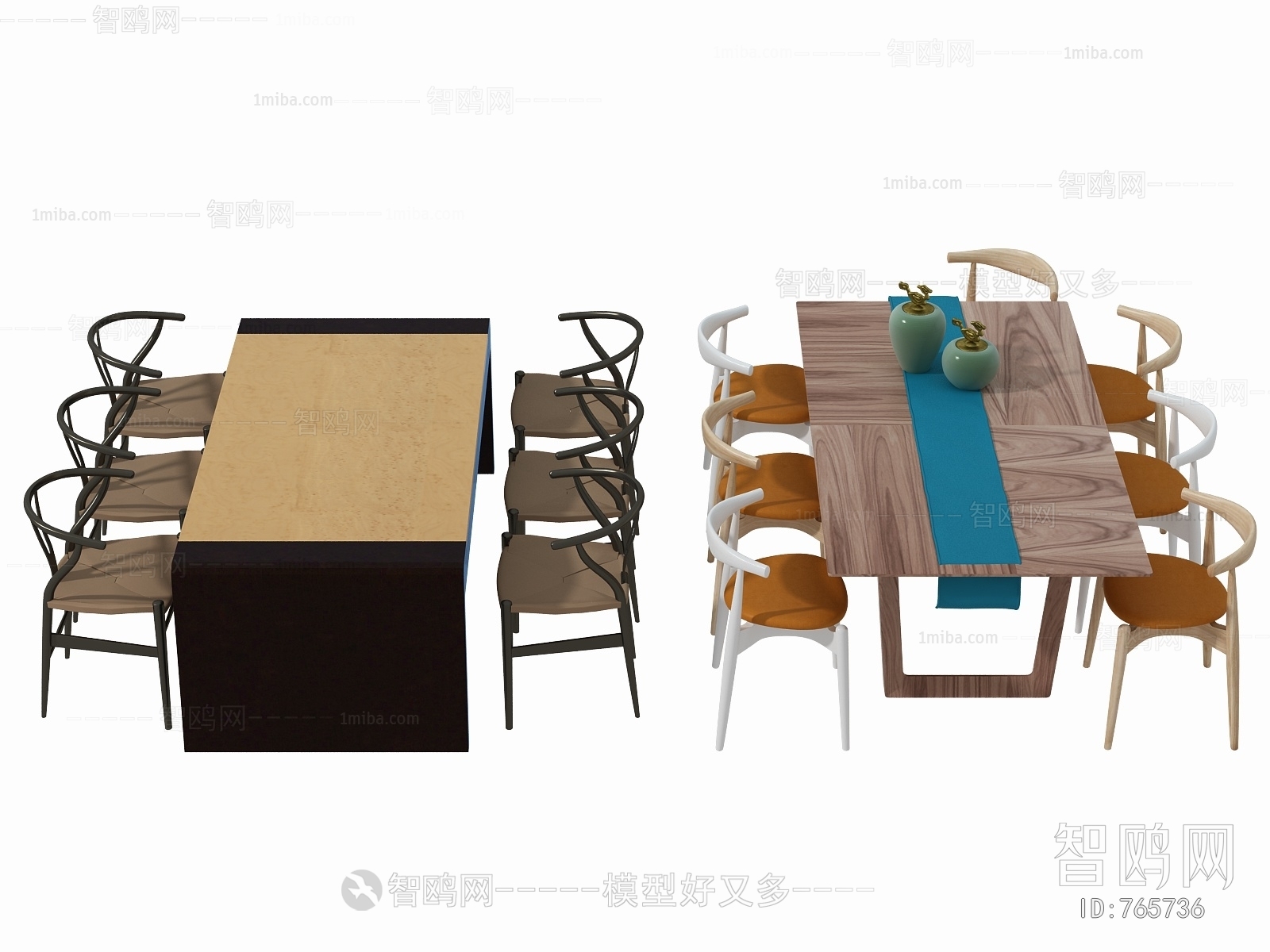 New Chinese Style Dining Table And Chairs