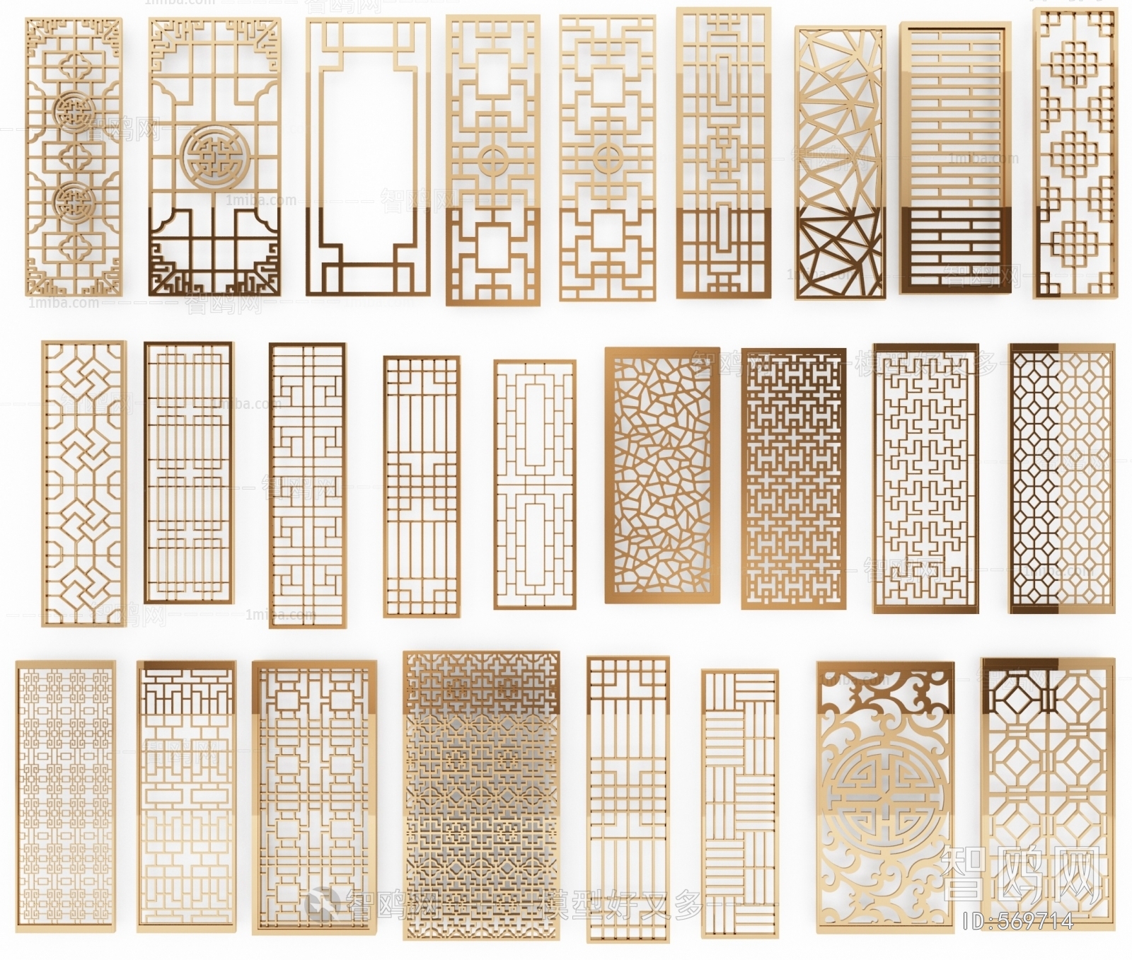 New Chinese Style Partition