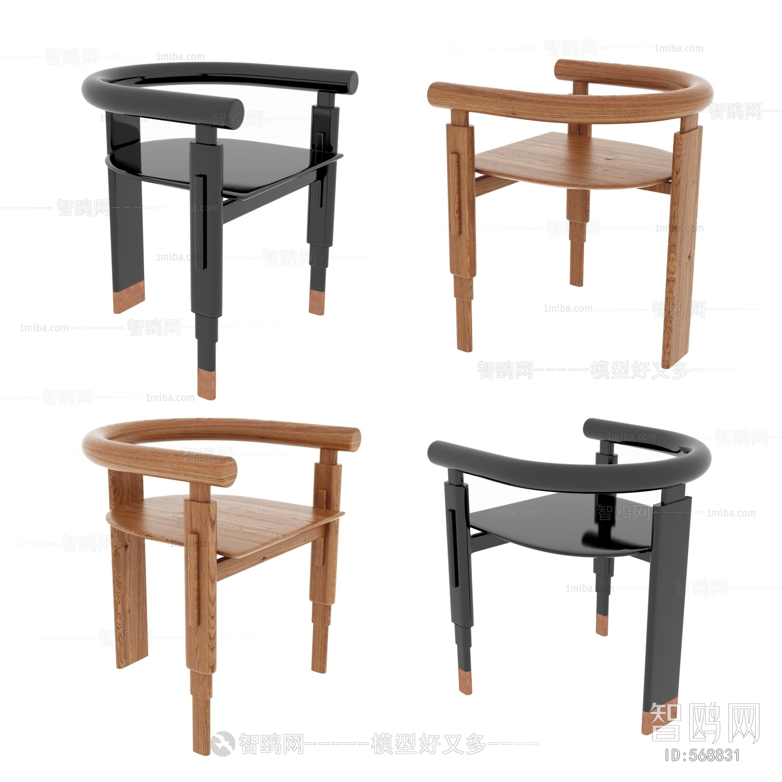 New Chinese Style Single Chair