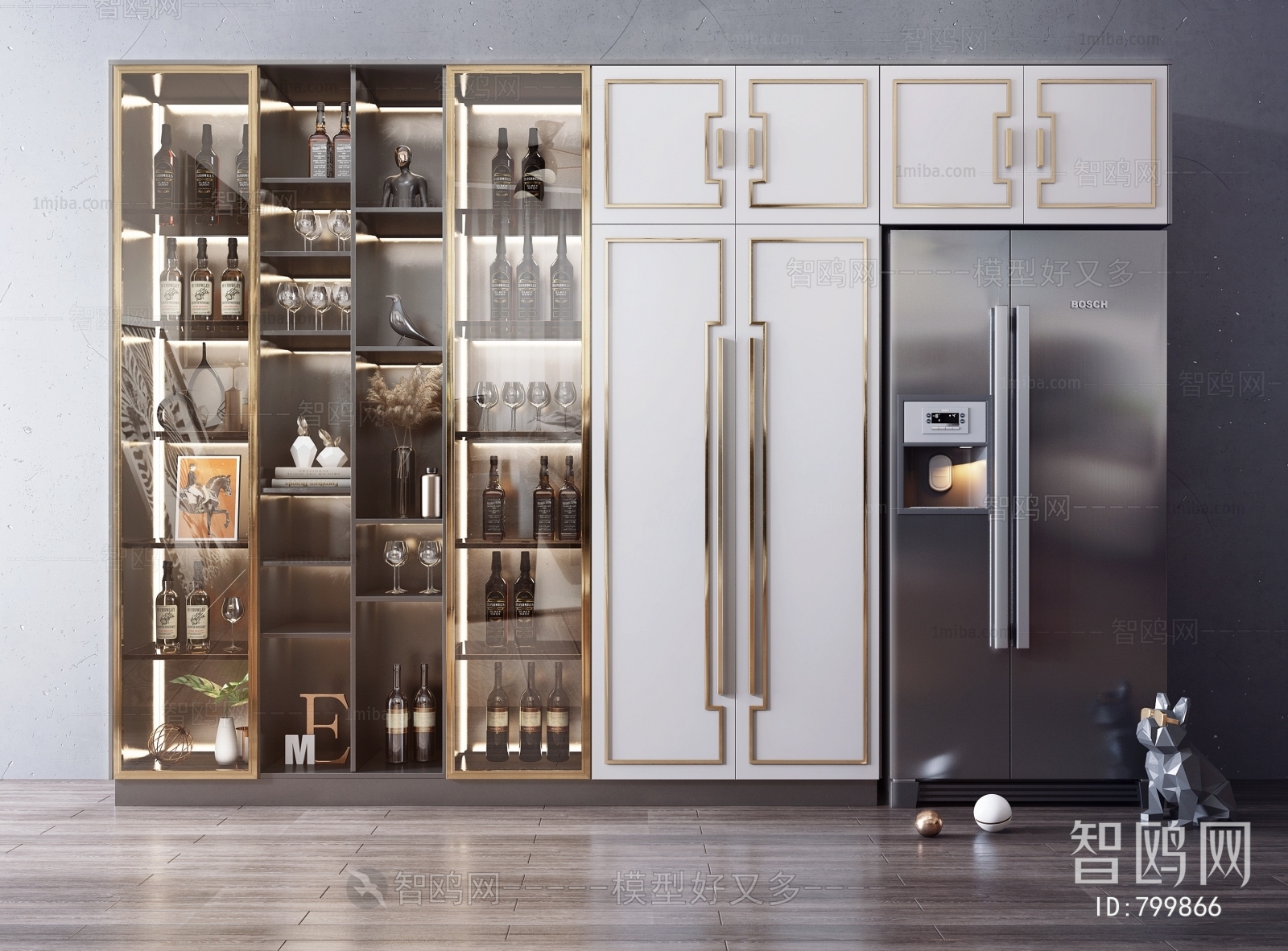 Modern Wine Cabinet