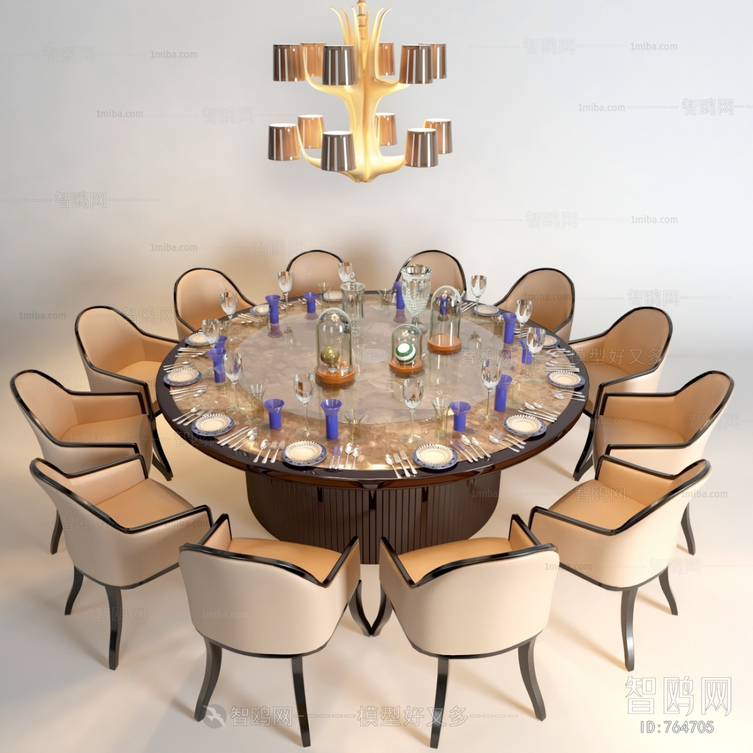 European Style Dining Table And Chairs