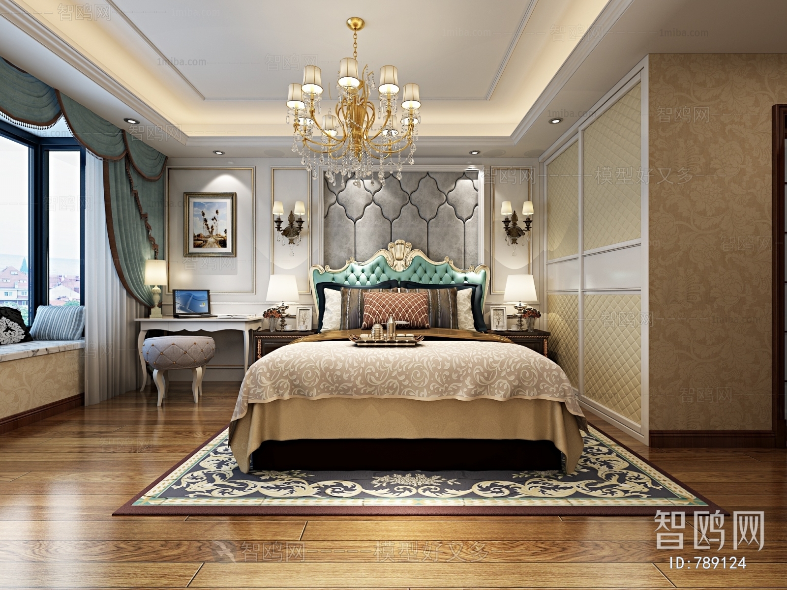 European Style Bedroom