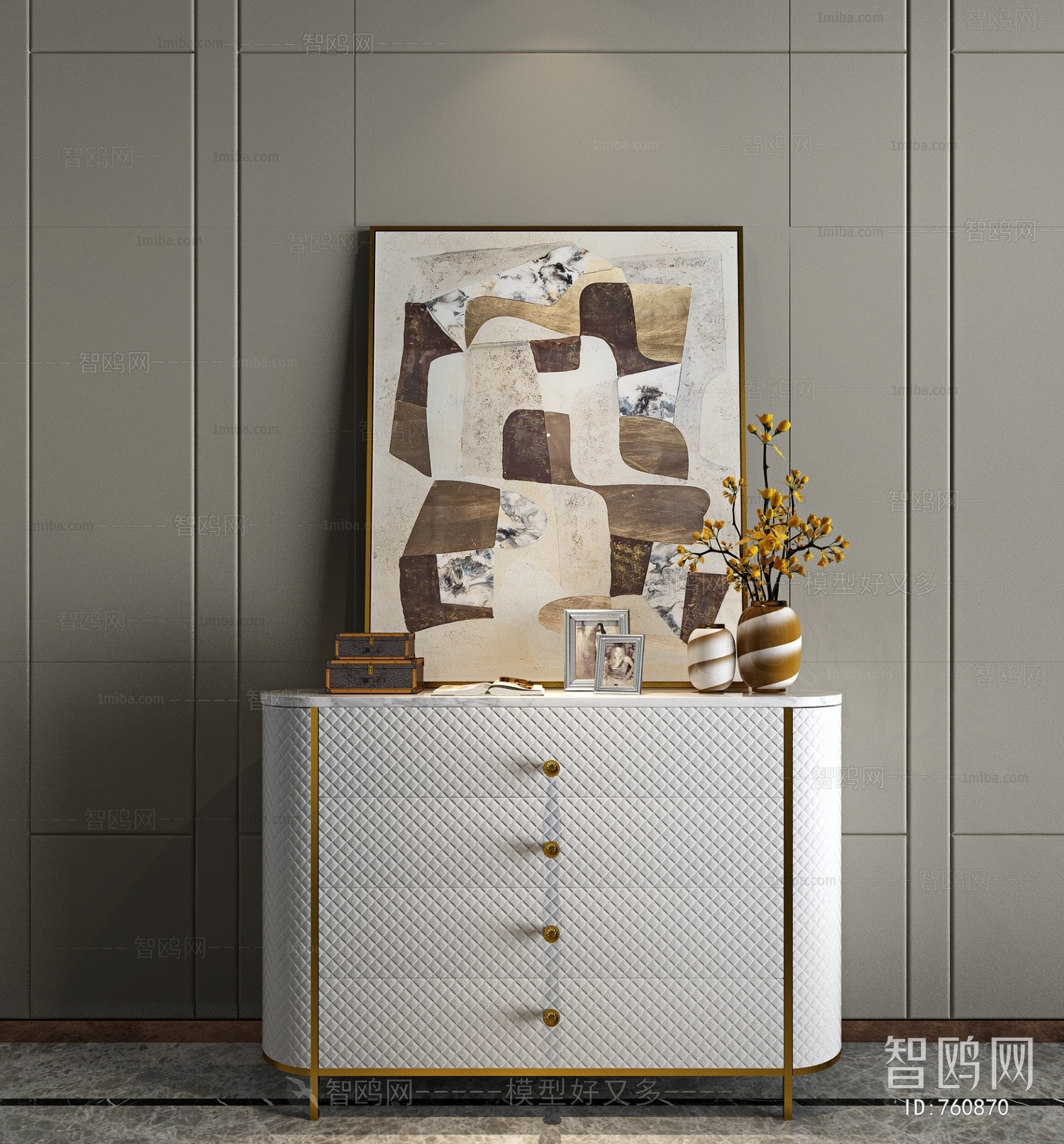 Modern Decorative Cabinet