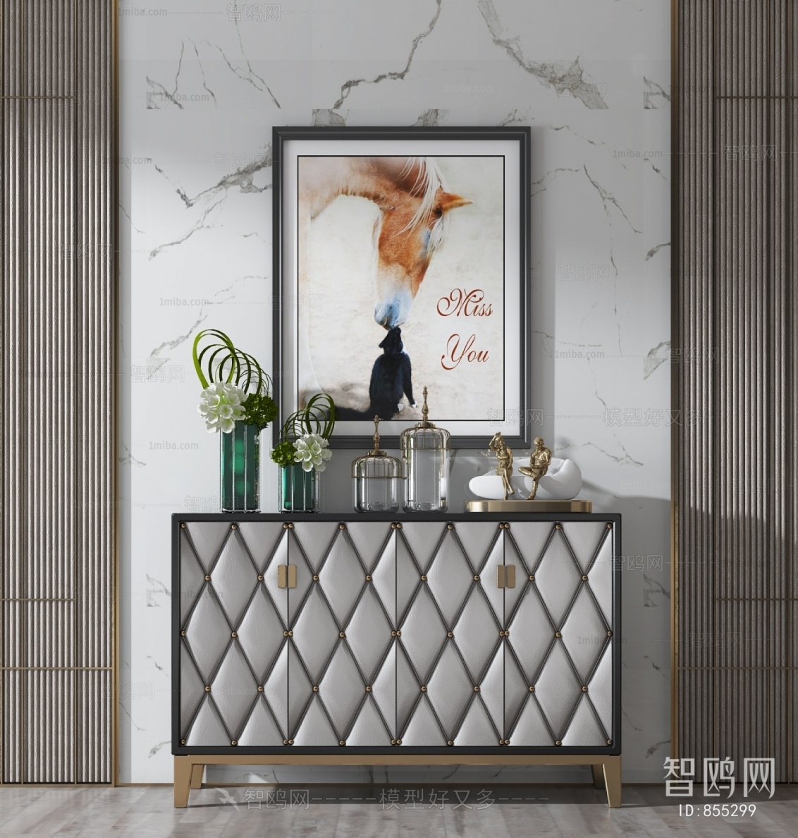 Modern Side Cabinet/Entrance Cabinet