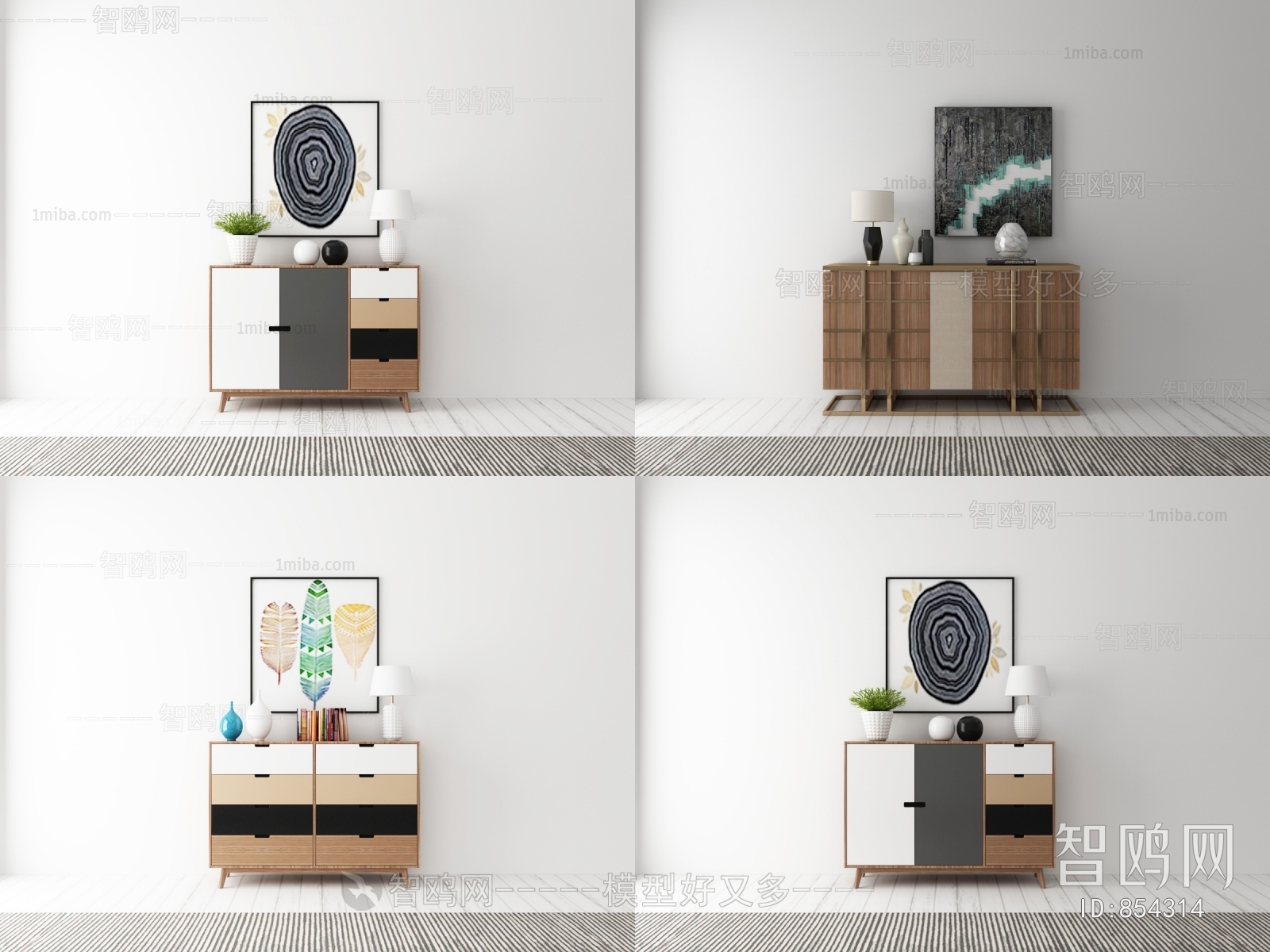 Modern Decorative Cabinet