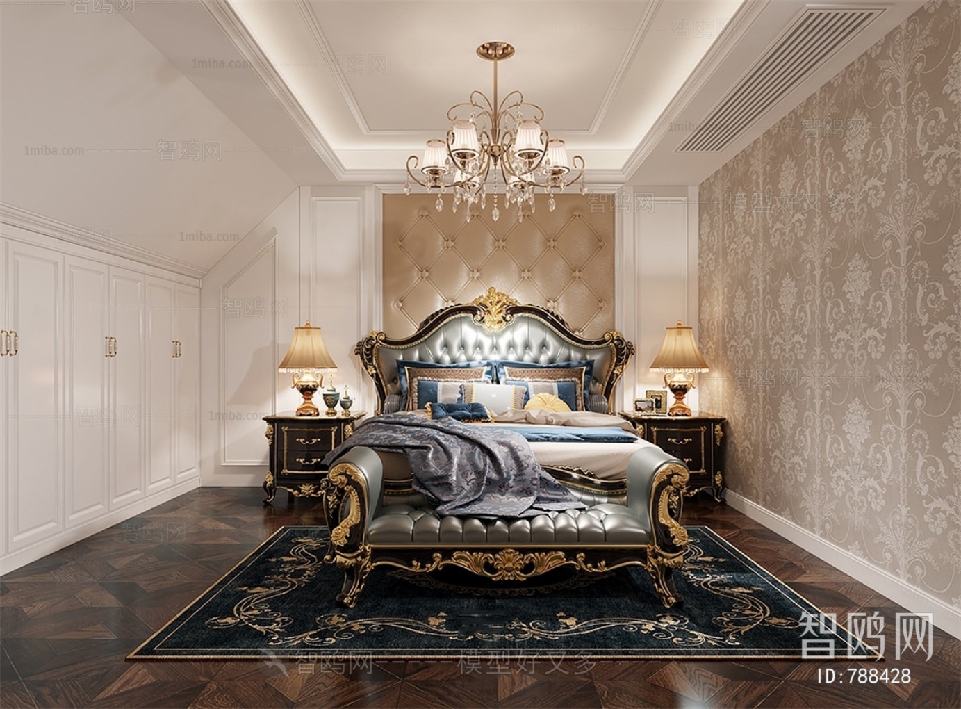 European Style Bedroom