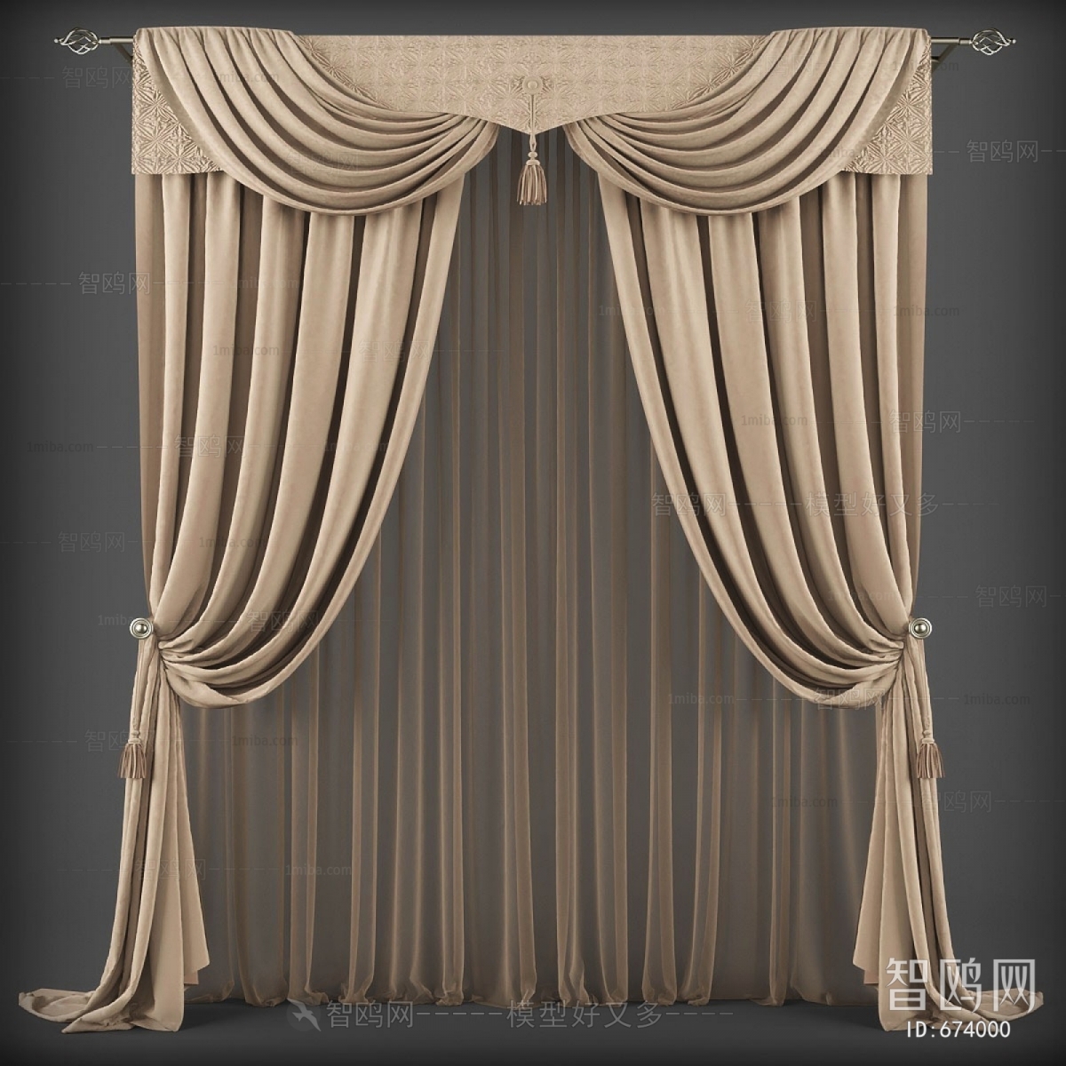 Modern The Curtain