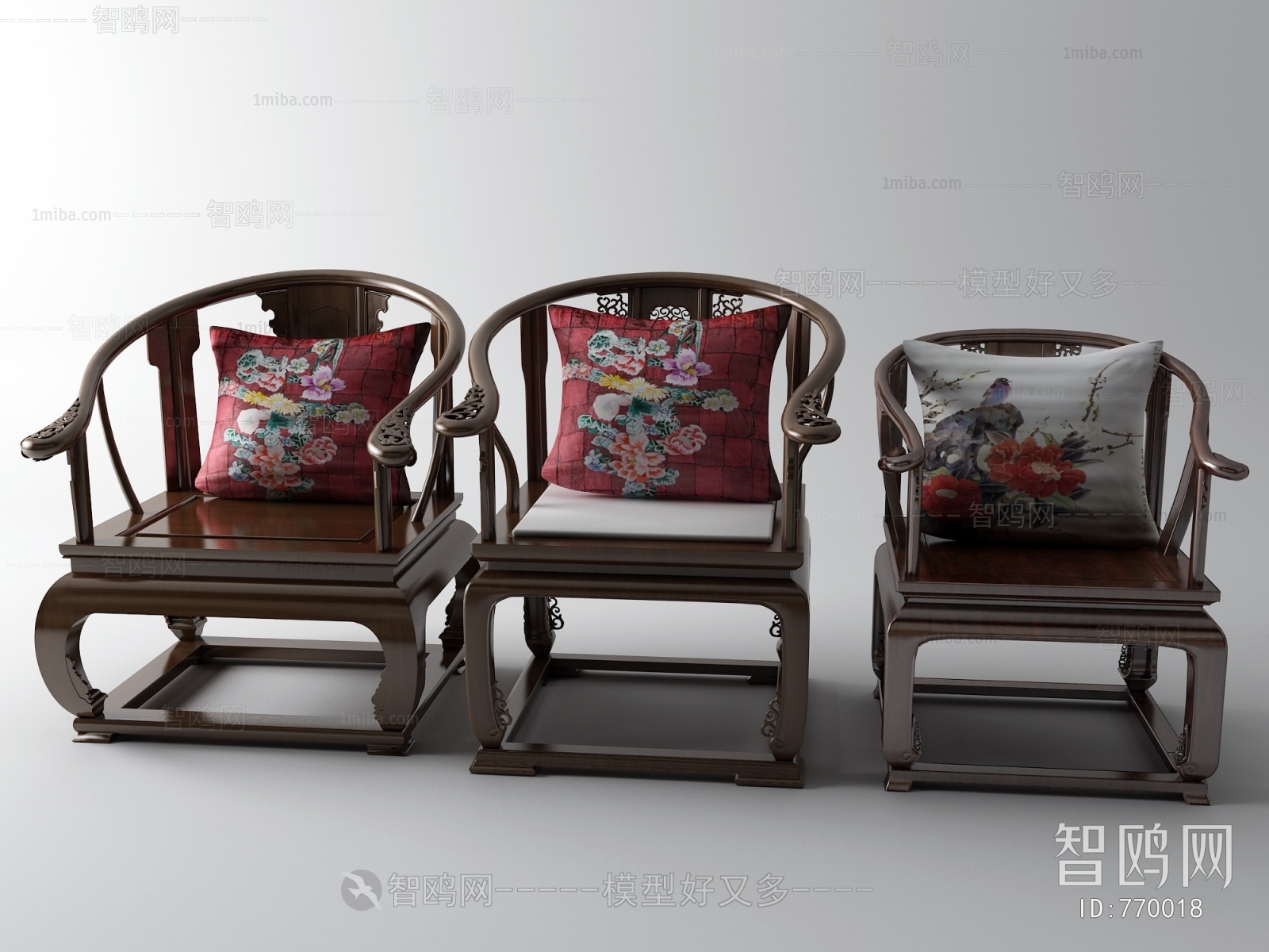 New Chinese Style Lounge Chair