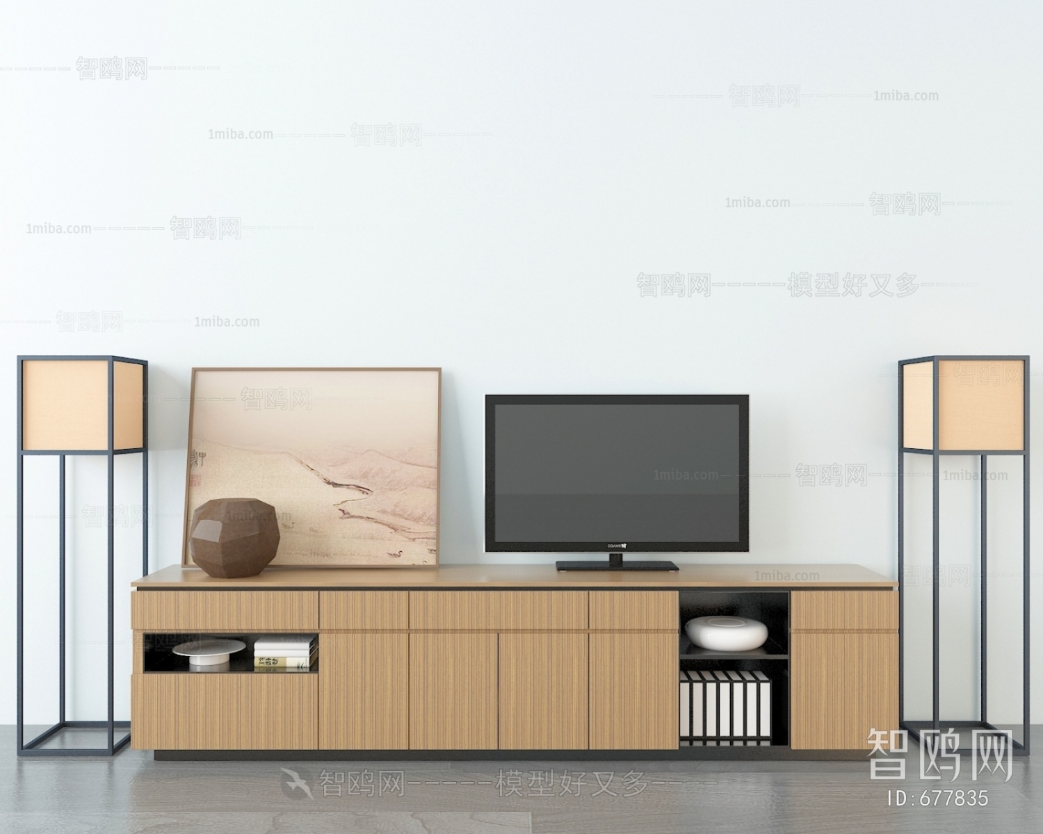 New Chinese Style TV Cabinet