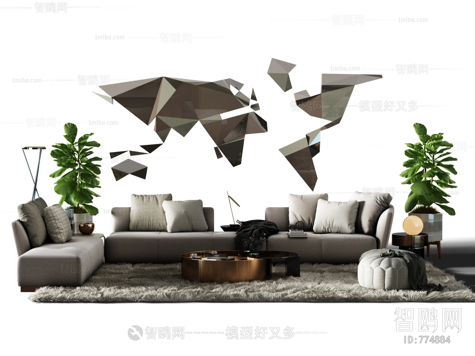 Modern Sofa Combination