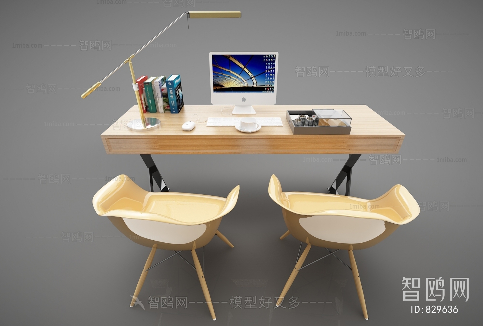 Modern Computer Desk And Chair