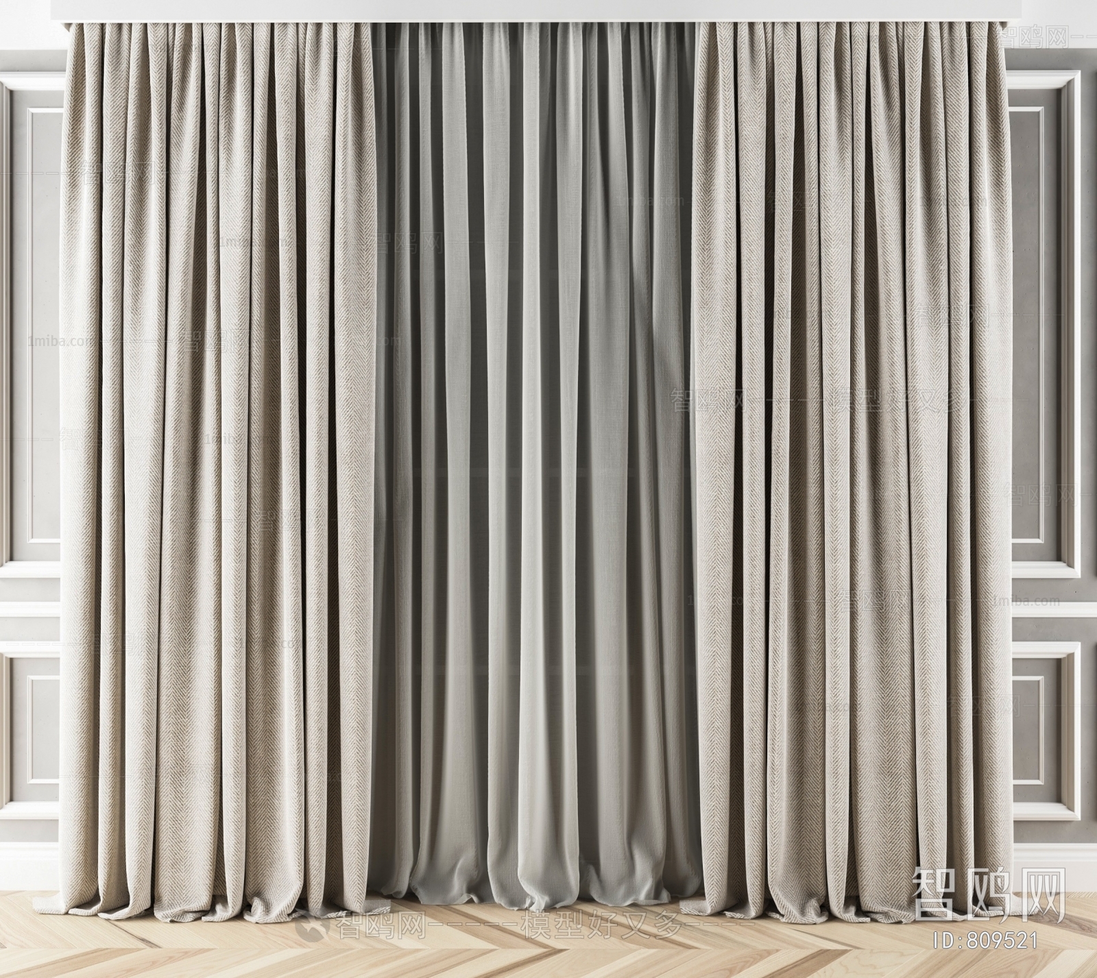 Modern The Curtain