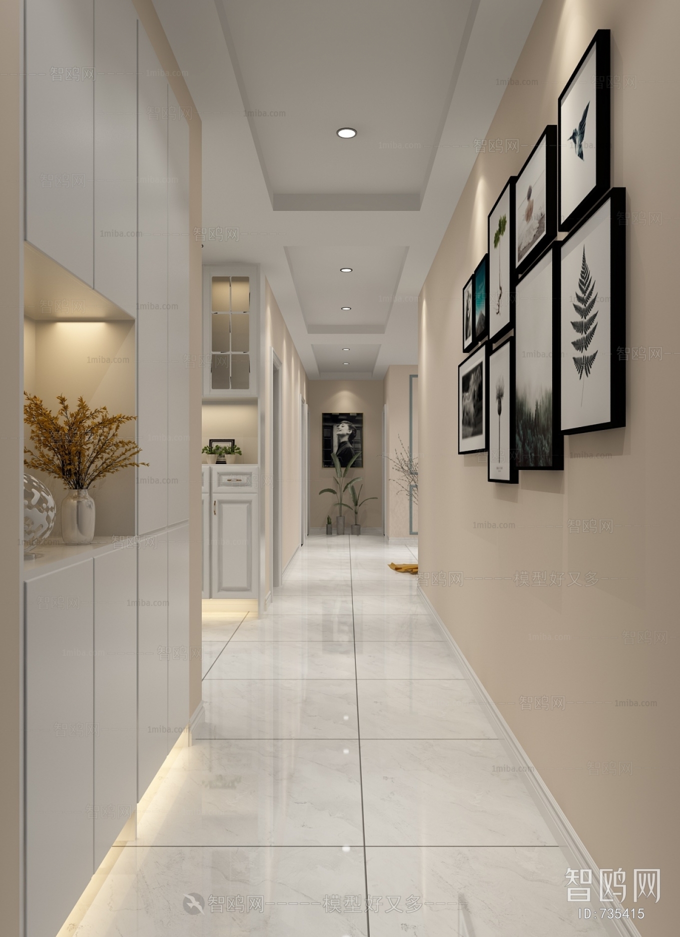 Modern Hallway