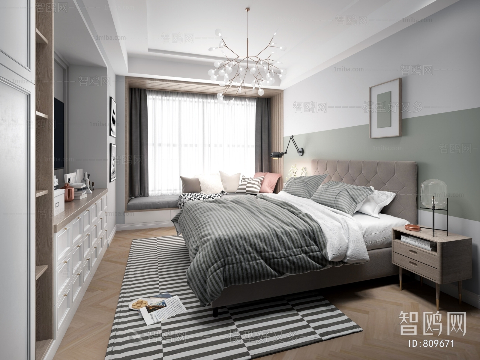 Nordic Style Bedroom