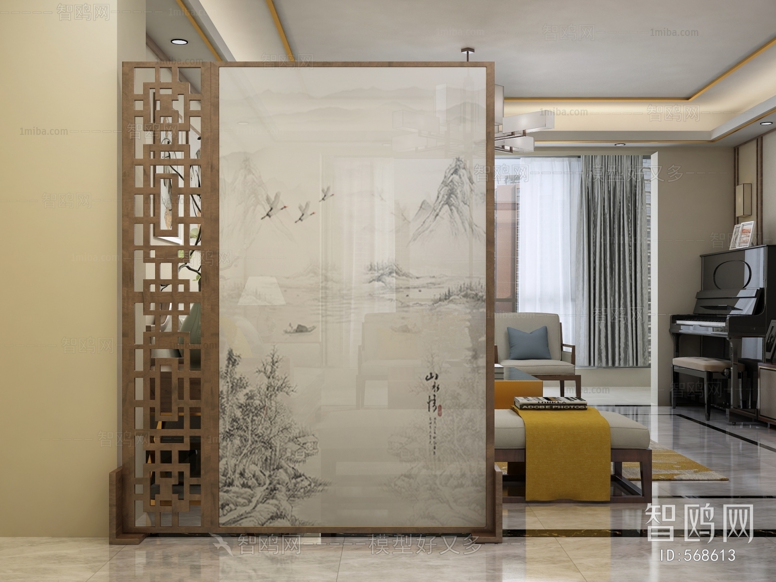 New Chinese Style Partition