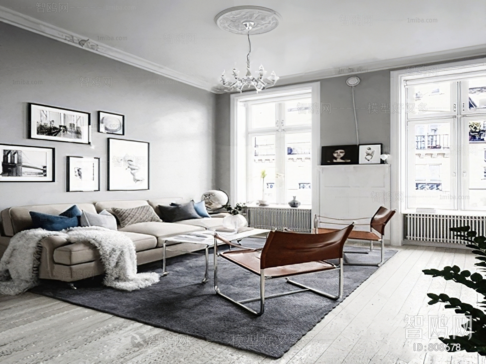 Nordic Style A Living Room