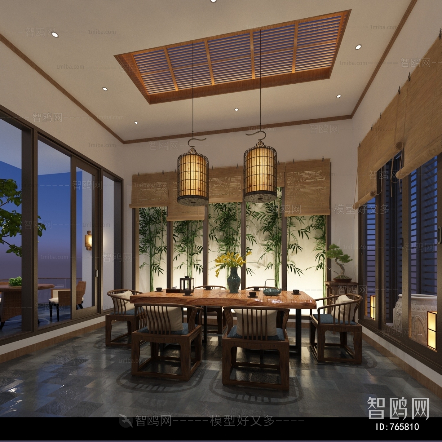 New Chinese Style Tea House