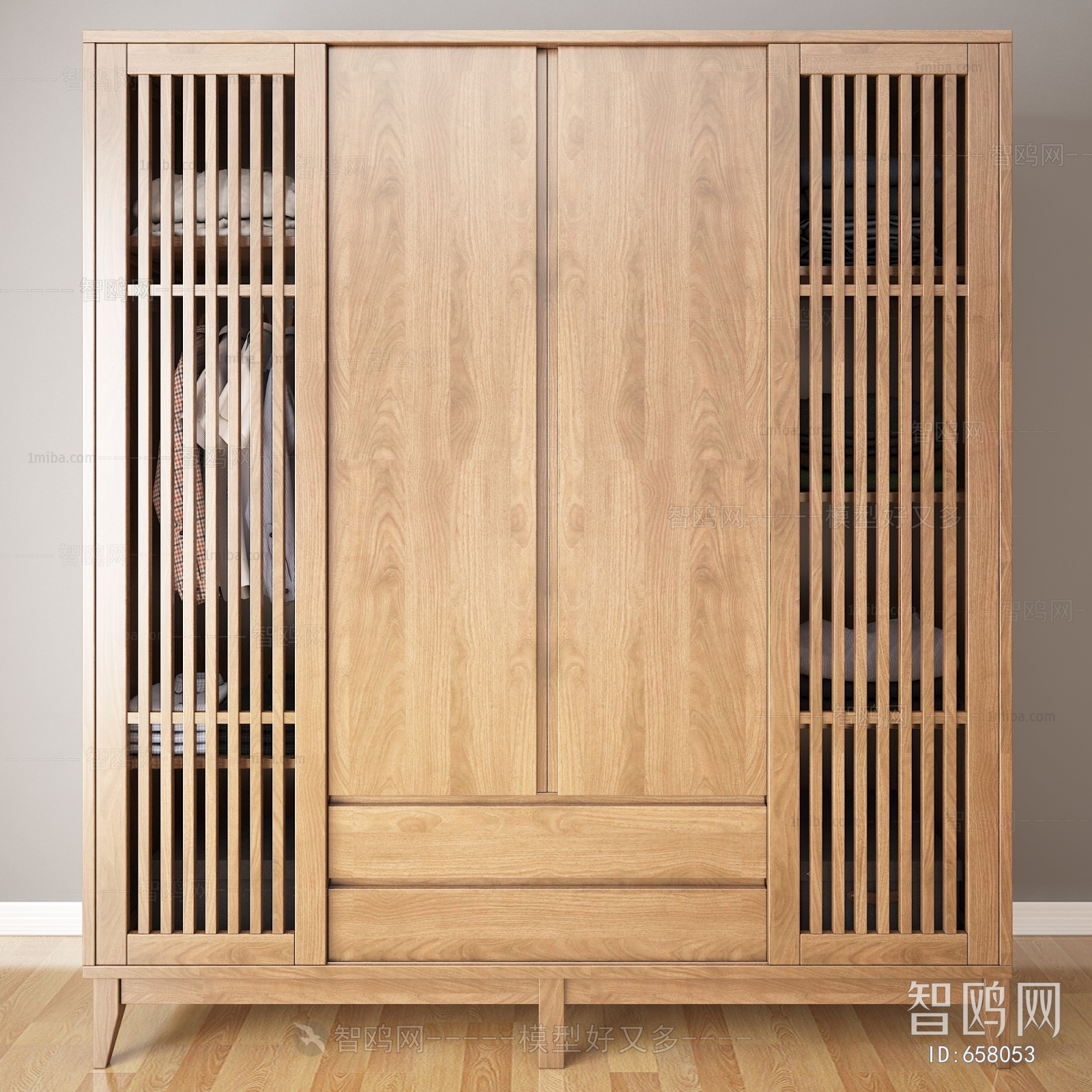 New Chinese Style The Wardrobe