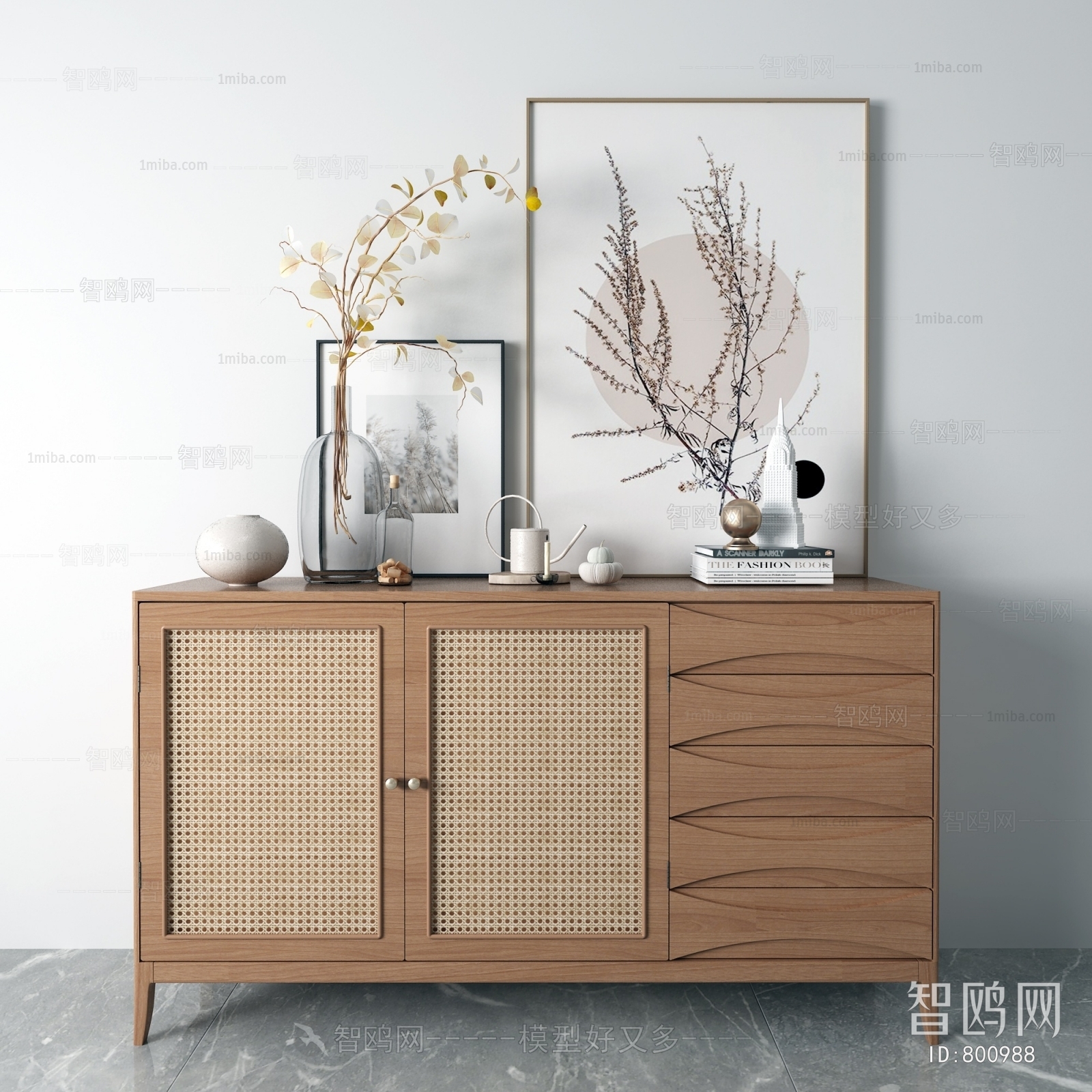 New Chinese Style Side Cabinet/Entrance Cabinet