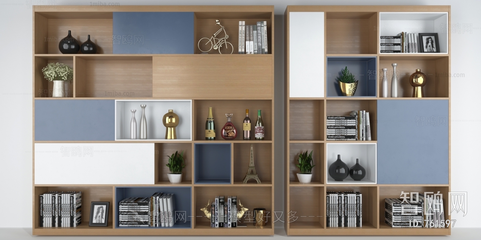 Nordic Style Bookcase