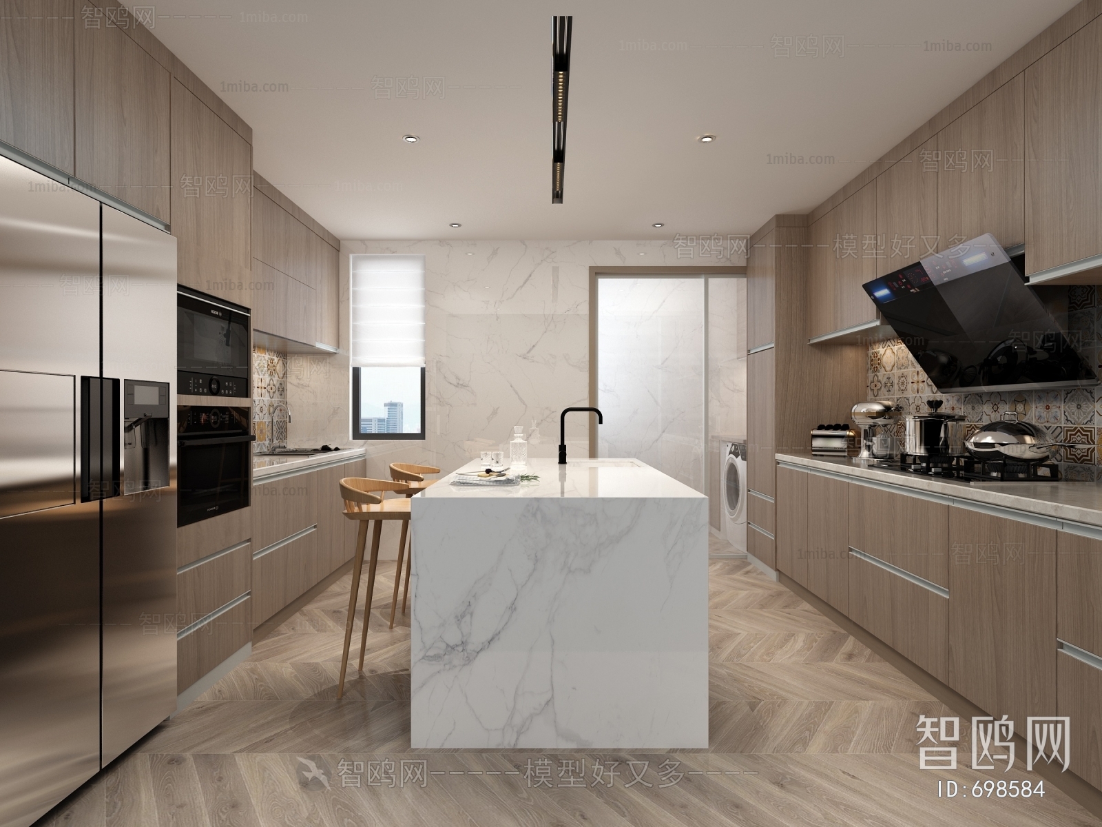 Modern The Kitchen