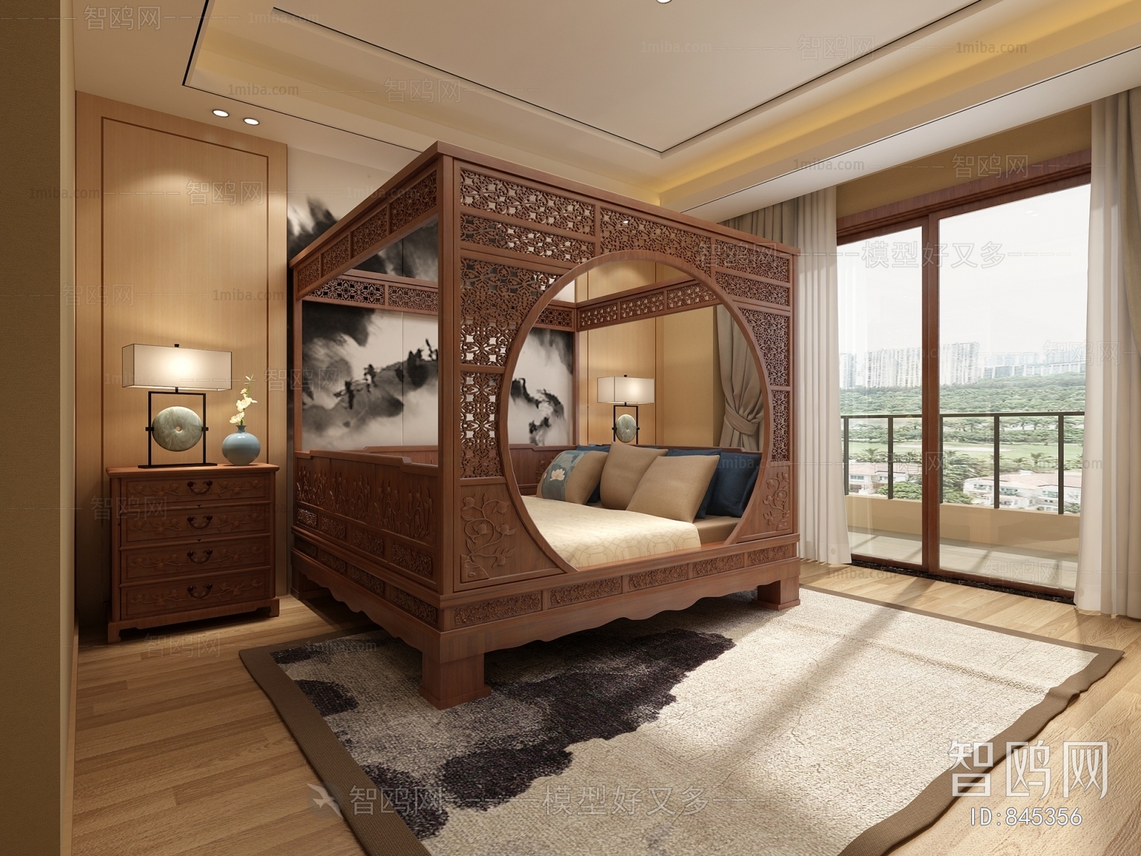 Chinese Style Bedroom