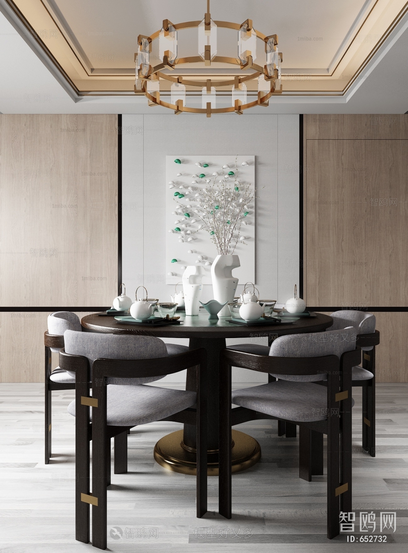 New Chinese Style Dining Table And Chairs