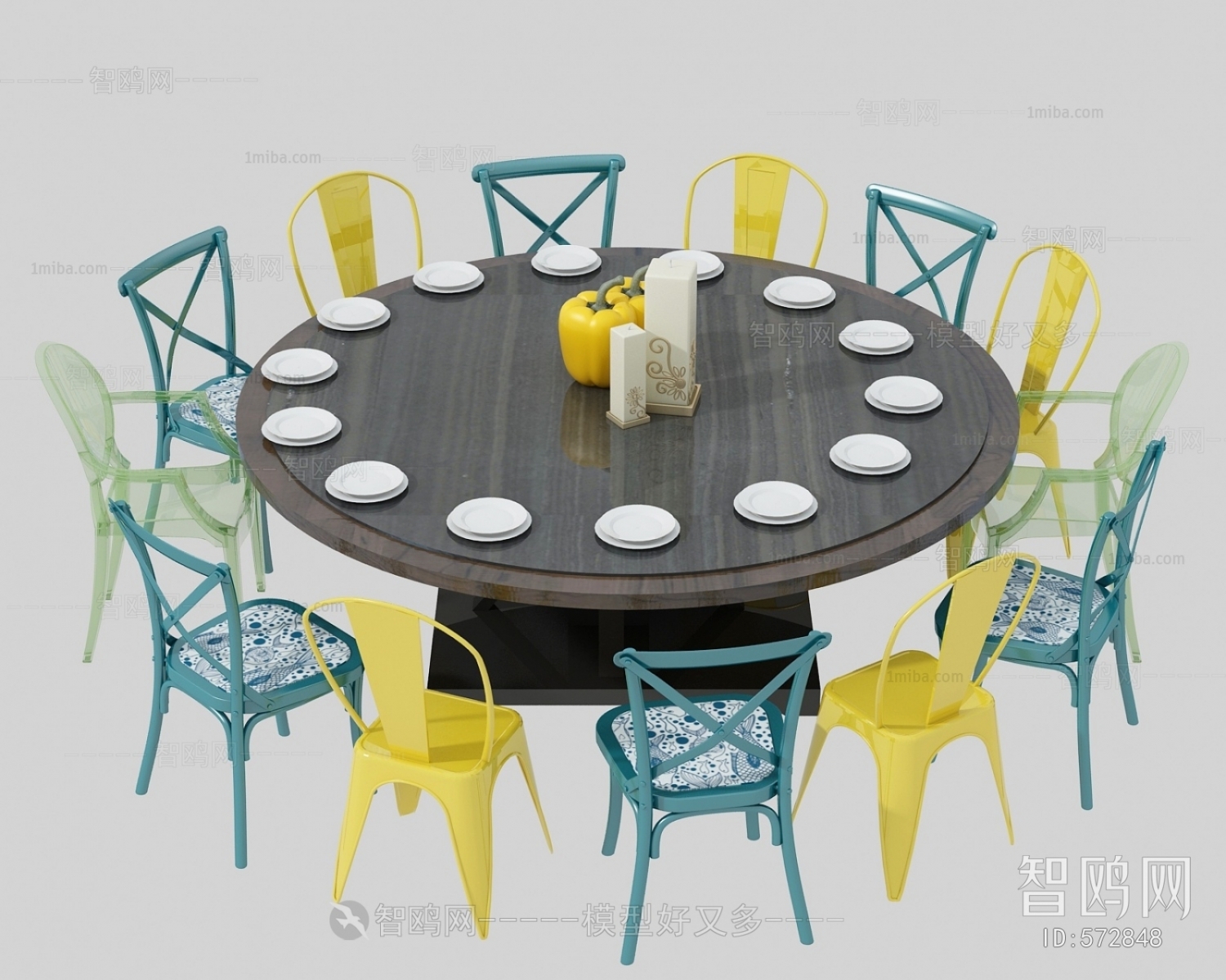 Nordic Style Dining Table And Chairs