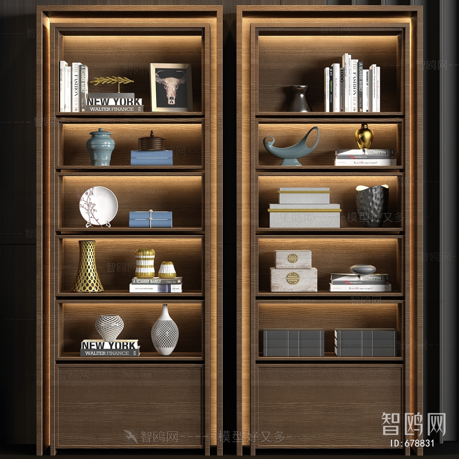 New Chinese Style Decorative Cabinet