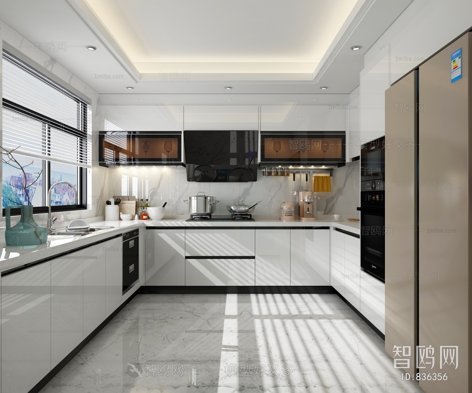 Modern The Kitchen