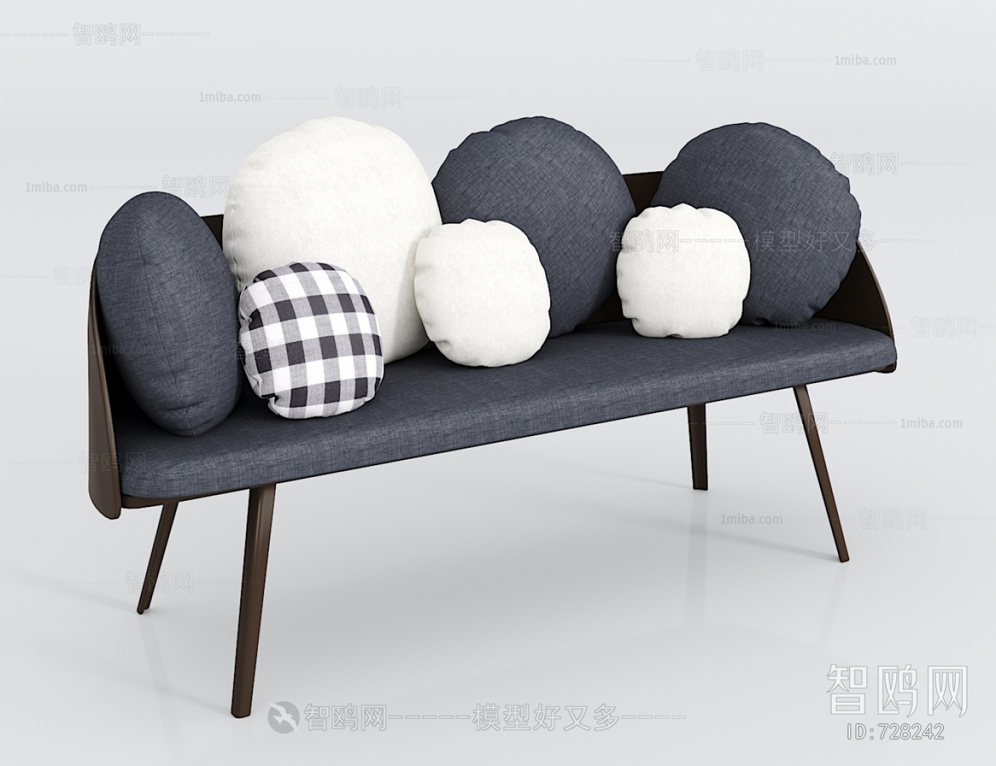 Modern Three-seat Sofa