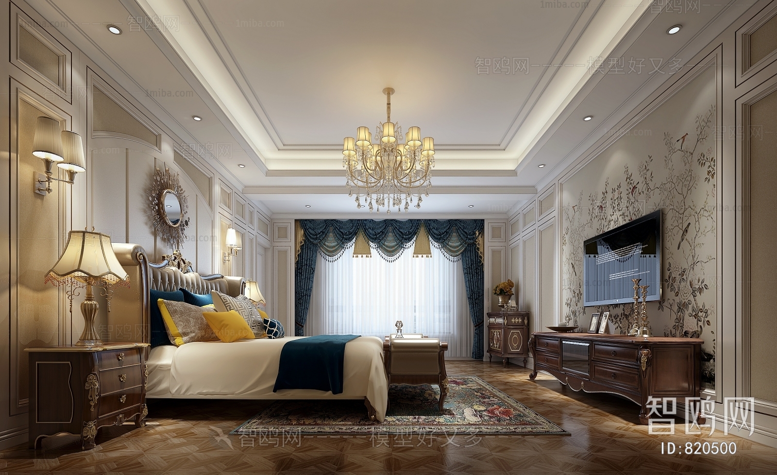 European Style Bedroom