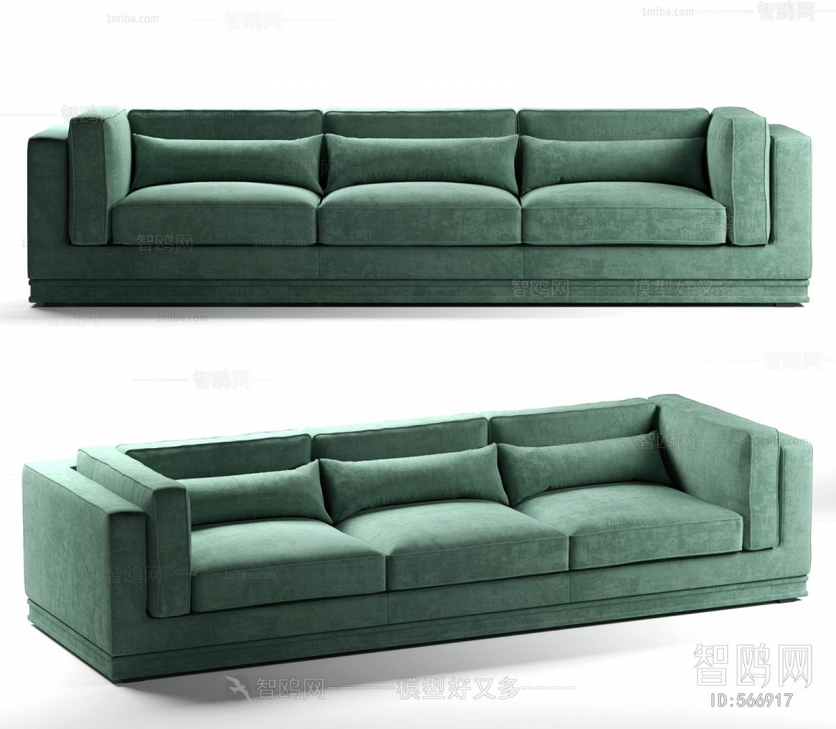 Modern Three-seat Sofa