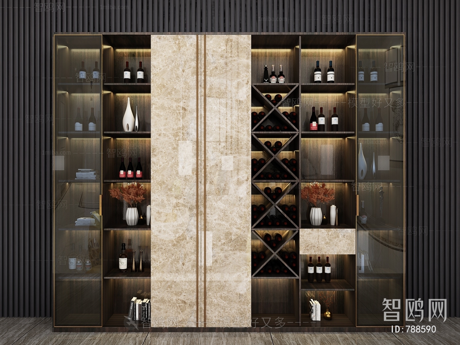 Modern Wine Cabinet