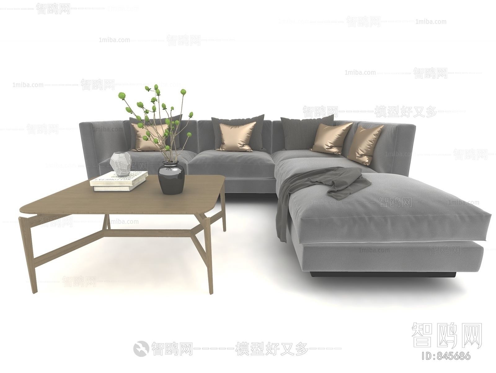 Modern Multi Person Sofa