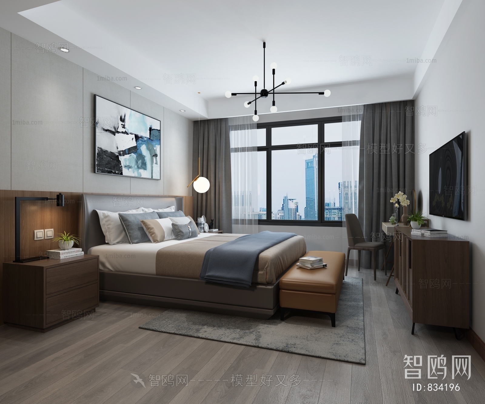 Hong Kong Style Bedroom