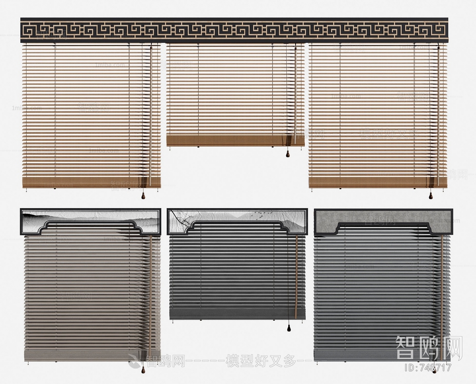 New Chinese Style Venetian Blinds
