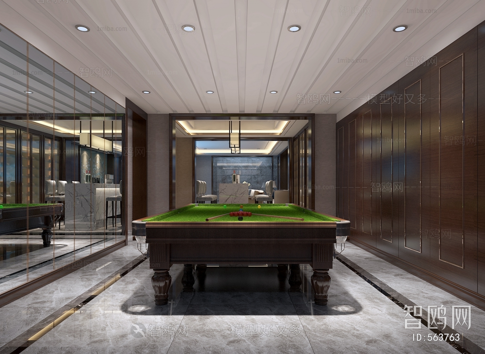 Hong Kong Style Billiards Room