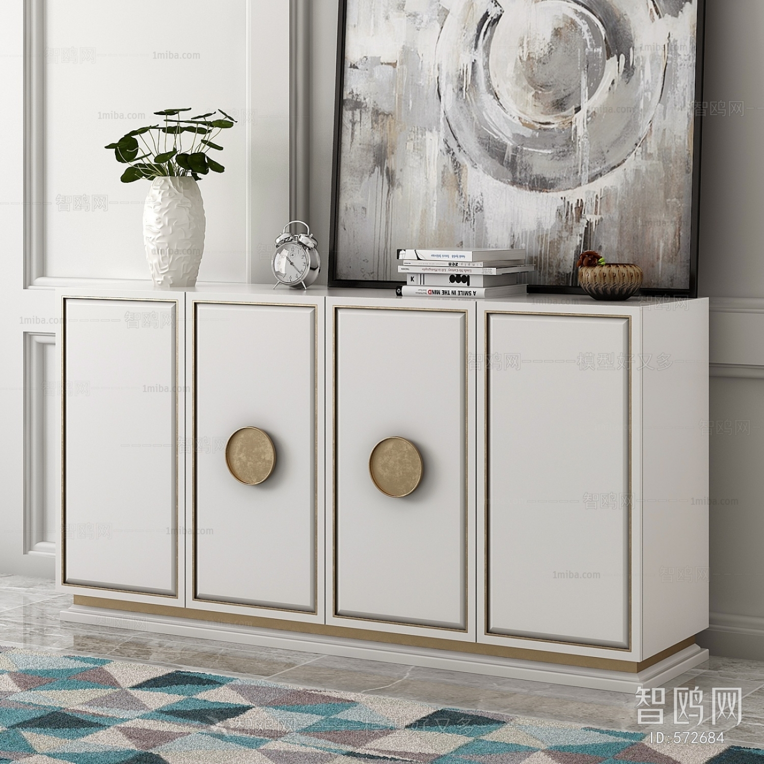 Modern Side Cabinet/Entrance Cabinet