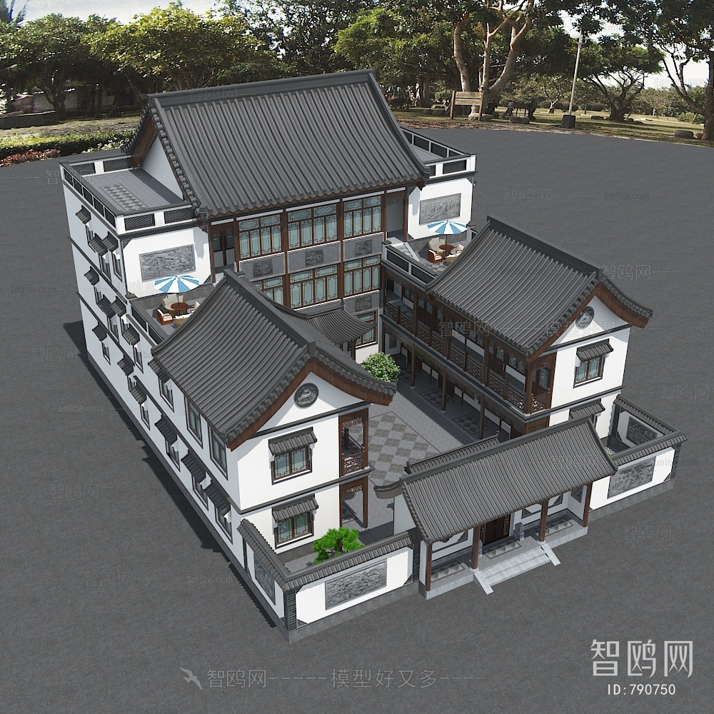 Chinese Style Building Appearance