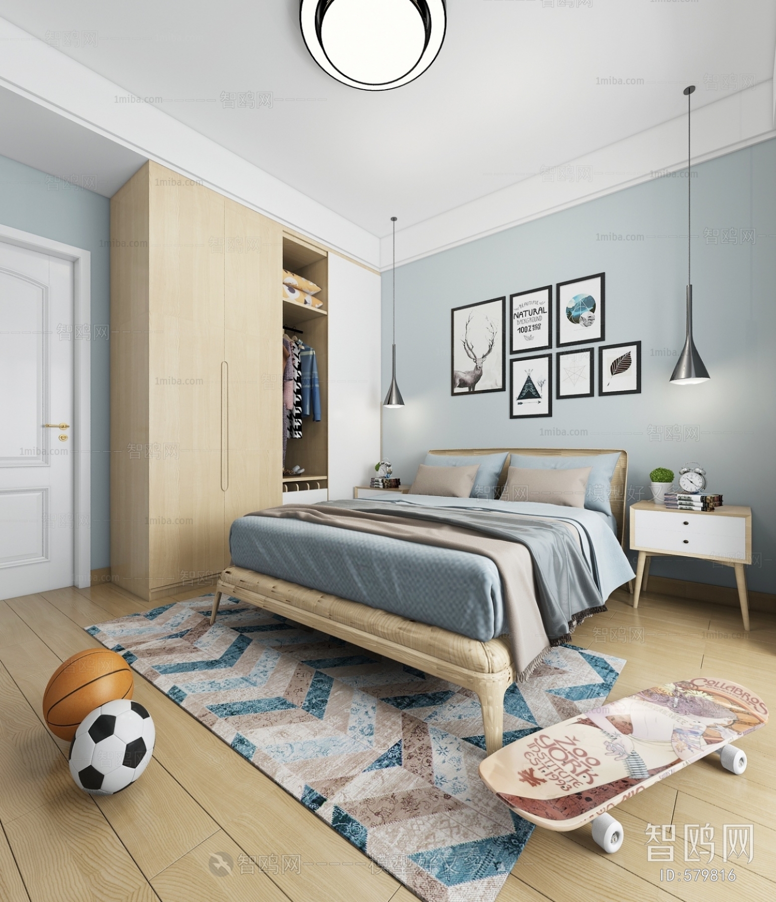 Nordic Style Children's Room