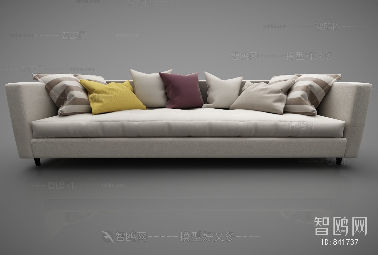 Modern Three-seat Sofa