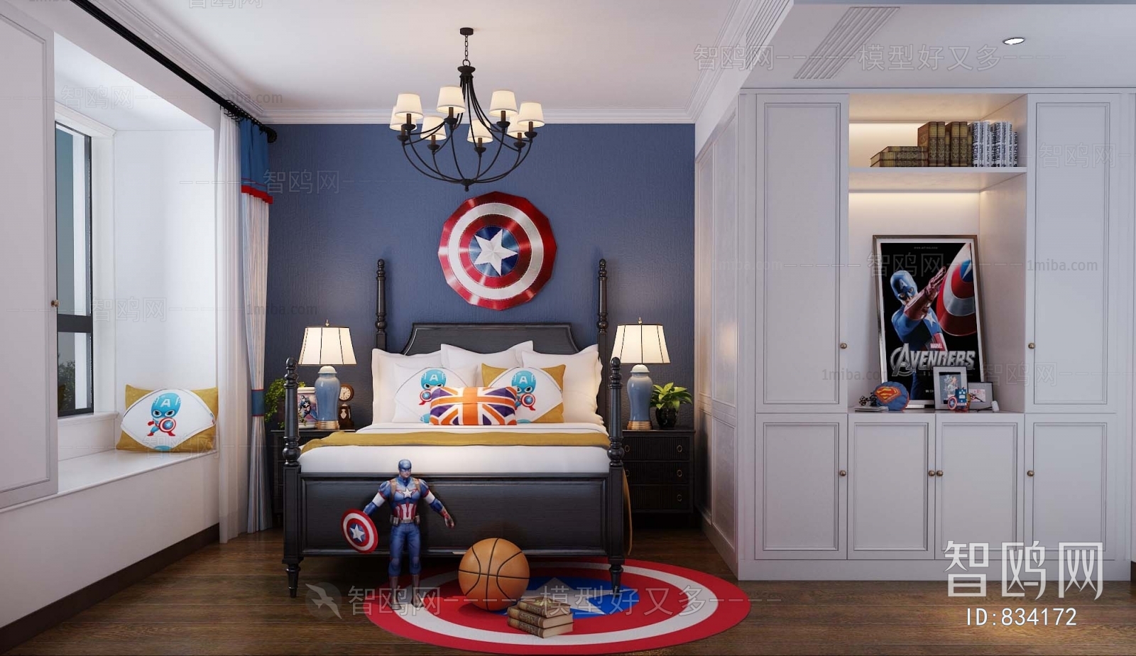 American Style Children's Room