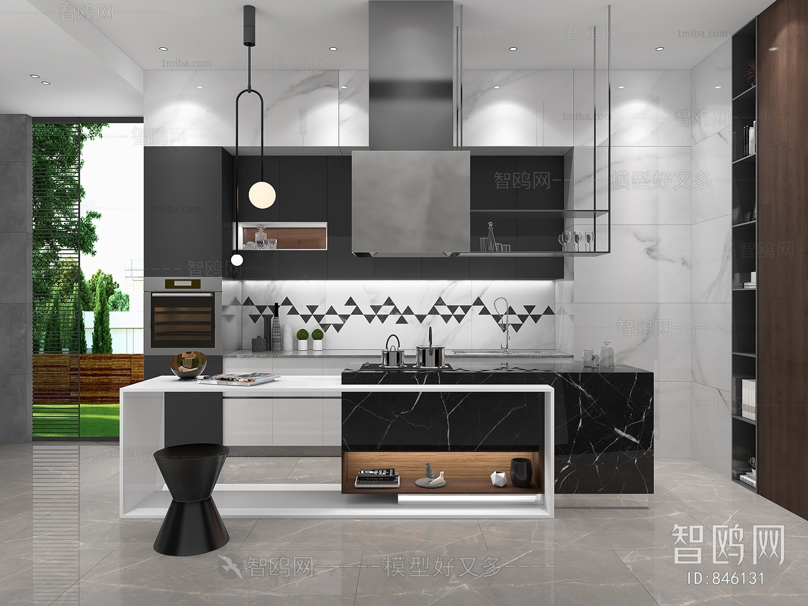 Modern Open Kitchen