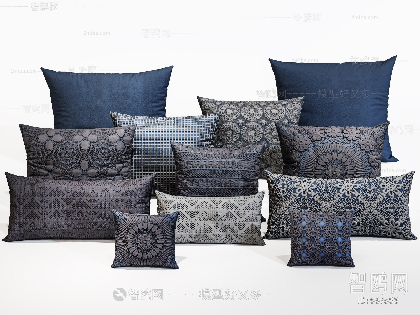 New Chinese Style Pillow